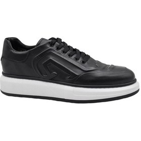 Resim Marcomen 152-21341 İthaltaban Deri Erkek Sneakers Ayakkabı Siyah 