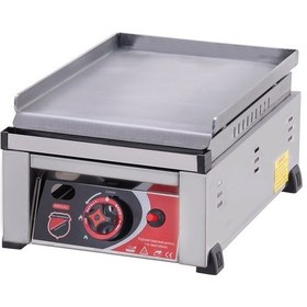 Resim Işıkgaz Silverinox Endüstriyel 30 Luk Doğalgazlı 30 Cm Pleyt Izgara 