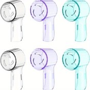 Resim Oral-B IO Serisi, Pro 1000, 1500, 5000, 7500 Elektrikli Diş Fırçaları için 6 adet Diş Fırçası Başlığı Toz Geçirmez Kapağı - Anti-Toz, Anti-Mikrop, Anti-Sinek 