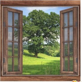 Resim Ergün Collection Yapışkanlı Çift Kanat Sineklik 