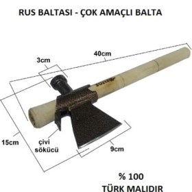 Resim Mena Rise Rus Baltası - Kesme - Çekme - Çakma 