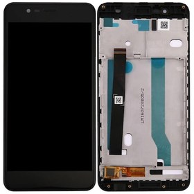 Resim Asus Uyumlu Zenfon 3 Max Zc520tl Lcd Ekran Dokunmatik Siyah Çıtalı 