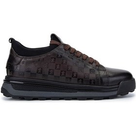 Resim Tamer Tanca Erkek Hakiki Deri Kahverengi Sneakers & Spor Ayakkabı 1118 096 Erk Ayk Y25 Kahve Bsk Kahverengi 