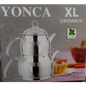 Resim Yonca Xl Çaydanlık Çelik 