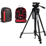 Resim Deyatech Canon Dslr Sırt Asklı Çanta+147cm Dslr Ve Tripodu 