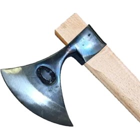 Resim MCM Group Karacasu Saplı Ay Balta 90 cm - Dövme Çelikten - Lisinya 