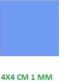 Resim Termal Pad 4 Cm X 4 Cm 1 Mm Termal Soğutucu 1 Mm Termal Pad Ekran Kartı İçin Atl-2023-0826 