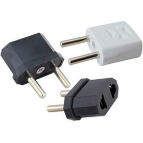 Resim Powermaster Amerikan Fiş Standart Çevirici Siyah Beyaz 