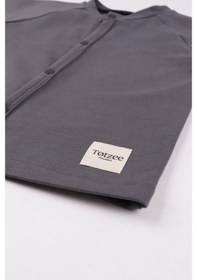 Resim Totzee Çıtçıtlı Üst Antrasit Gri 