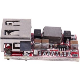 Resim 6-24v 12v/24v İçin 5v 3a Araba Usb Şarj Aleti Modülü Dc Buck Düşürücü Dönüştürücü Dıy Kırmızı, Dönüştürücü 