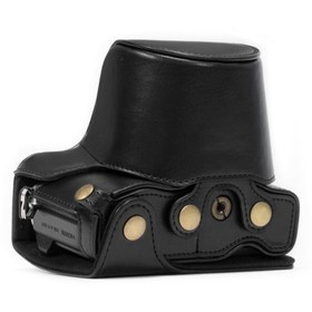 Resim MegaGear OM-D E-M10 Mark II, E-M10 (14-42 EZ) Deri Kamera Kılıfı 