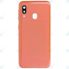 Resim BYR Samsung A20 E Turuncu Kasa + Kapak + Yan Tuşlar, LENS HARİÇ 