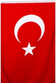 Resim Türk Bayrağı 80x120 cm- Alpaka Kumaş - 5 Adet 