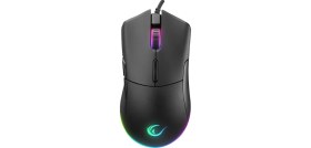 Resim Rampage Smx-r21 Compact Usb Siyah Rgb Ledli Makrolu 12800dpi / 1000hz Drag Click Gaming Oyuncu Mouse 