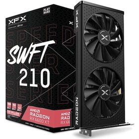 Resim XFX AMD Radeon RX 6600 XT Speedster SWFT 210 RX-66XT8DFDQ 8 GB GDDR6 128 Bit Ekran Kartı 