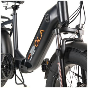 Resim OLA EFD1 Carbon Design Katlanabilir Elektrikli Bisiklet 20” FAT 