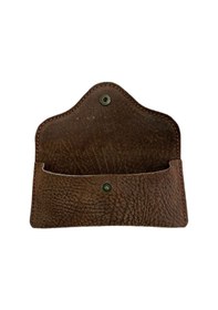 Resim Ln Leather Gerçek Deri Gözlük Kılıfı Kahverengi 