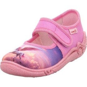 Resim Superfit Belinda Kız Çocuk Ev Kreş Ayakkabısı Unicorn - Lila 800288-8540 
