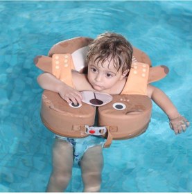 Resim Mambobaby Katlanabilir Göğüs Destekli Yüzme Simidi - Kurbağa 