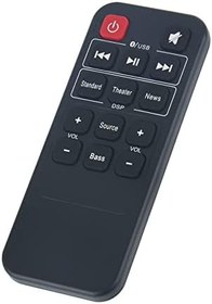 Resim RMT-HSB318 Yedek Uzaktan Kumanda Insignia NS-HSB318 Soundbar Ev Sineması Hoparlörü için uygundur 