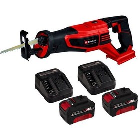 Resim Einhell TE-AP 18/28 Li BL 4 Ah Çift Akü Kömürsüz Tilki Kuyruğu 