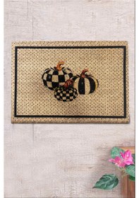 Resim Co Co Poen 40x60 cm Doğal Ko ko Kıl paspas,Hindistan Naturel Kapı Önü Paspası 