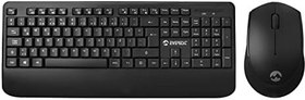 Resim Everest KM-6176 OFFICAL Siyah Kablosuz Combo Q Multimedia Klavye + Mouse Set 