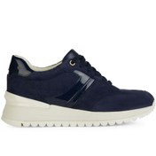 Resim Geox Kadın Lacivert Desya Bağcıklı Deri Sneaker D3500a022nfc4002 