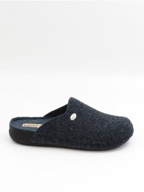 Resim BENTO Erkek Keçe Kışlık Lacivert Ev Terliği 12115 