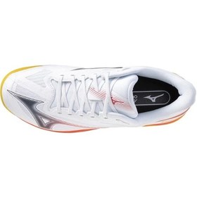 Resim Wave Exceed Court Ac Erkek Tenis Ayakkabısı Beyaz / Pembe Çok Renkli 