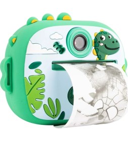 Resim M5 Taşınabilir Fotoğraf Yazıcı ve Kamera Dinazor Yeşil 