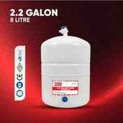 Resim Su Arıtma Cihazı İçin Su Tankı Deposu 2.2 Galon 8 Litre Tank 