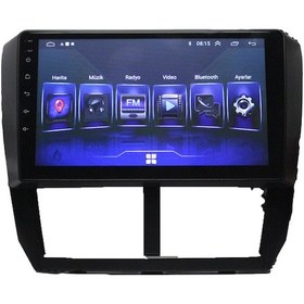 Resim Subaru Forester Old 2008-2012 9 inç 6-128 GB PRO Android Carplay Multimedya 