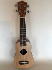 Resim Ahola Maun Ağacı Profesyonel 4 Telli Soprano Ukulele Gitar 