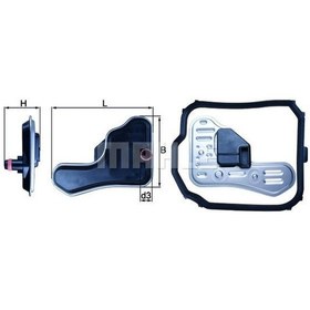 Resim MAHLE HX148D Otomatik Sanziman Filtresi (Citroen) 226330 (WN542515) 
