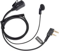Resim HYSHIKRA Baofeng UV5R BF-888S 2-Pin Kenwood Walkie Talkie ile Uyumlu Mikrofonlu Kulak Kablolu Kulaklık Kulaklığı (1) 