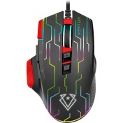Resim Vertux Kryptonite Kırmızı - Oyuncu Mouse Üstün Hızlı Performanslı Kablolu 10.000 Dpı LED 