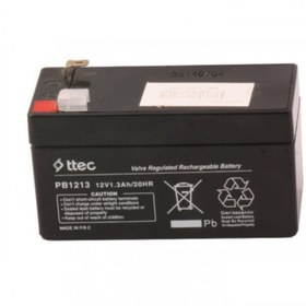 Resim Ttec 12v 1.3ah Bakımsız Kuru Akü 