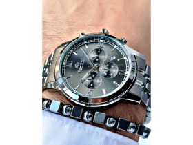 Resim Bentini Özelbileklik Hediyeli Fonksiyonlu Erkek Saati 