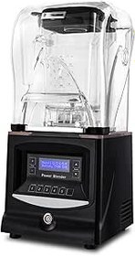 Resim Smoothie Blender, 1,5 Litre 1800W, Kırılmış Buz, Smoothie ve Püreler için Ses Yalıtımlı Başlıklı, Profesyonel Tezgah Üstü Blender 