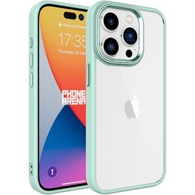 Resim İphone 15 Pro Kılıf Krom Kapak Kılıf 