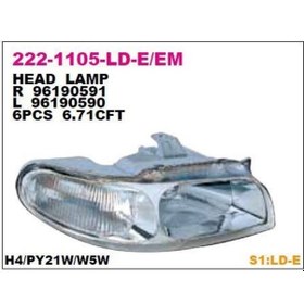 Resim Depo-222-1105r-ld-em - Far Sag Daewoo Nubıra 97 99 