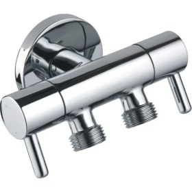 Resim Tek-el Çift Çıkışlı Dual Lüx Taharet Musluğu 