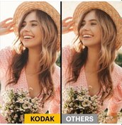 Resim Kodak Mini 3 Retro 4pass Taşınabilir Fotoğraf Yazıcısı Black Siyah 