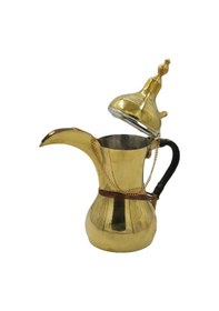 Resim Sarı Bakır Mırra Cezve 25 Cm 