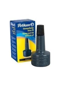 Resim Pelikan Siyah Istampa Mürekkebi 28Ml. 