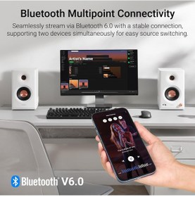 Resim Edifier Mr5 Tri-amped Powered Stüdyo Monitör Hoparlörü 110w Rms - Beyaz 