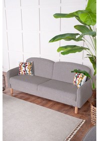 Resim Bohem's Koltuk Üç Kişilik Koltuk Açık Gri Açık Gri 