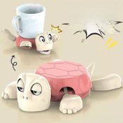 Resim Komik Çığlık Atan Kaplumbağa Bardak Altlığı & Hareketli Kolları - Dayanıklı Plastik İçecek Altlığı, Eğlenceli Ev Dekoru, Sevgililer için Espri Hediye (Yeşil/Pembe), Mizahi Tasarım, Canlı İllüstrasyon, Karikatür Tarzı, Orijinal Altlık, Şirin Dekor, Sağlam Yapım, Animasyonlu Altlık, Eğlence Severler için Dekor 
