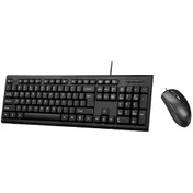 Resim Concord C74 Kablolu Türkçe Q Klavye Mouse Seti 